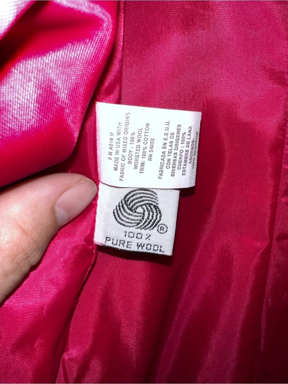 Dior Hot Pink Blazer with Black Trim